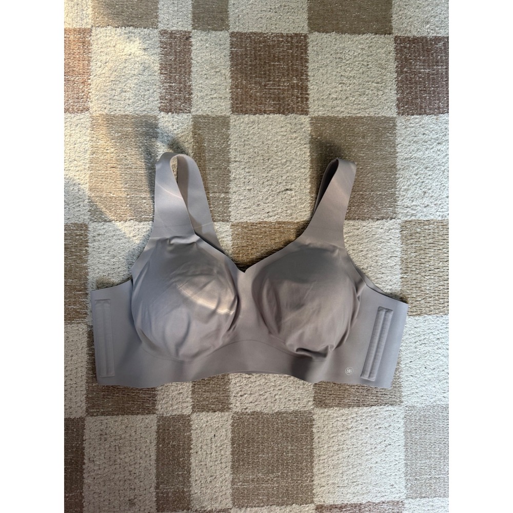 Honeylove SoftForm Bra Gray Seamless Wire-Free Bralette Size 2XComfort Shapewear